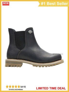 Gynger Round Toe Chelsea Ankle Boots Low Heel Goodyear Welt